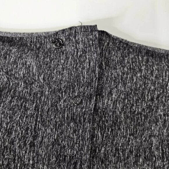Lululemon Vinyasa Rulu Scarf Wrap Infinity Heathered Grey Reversible Preppy OS - Picture 2 of 4
